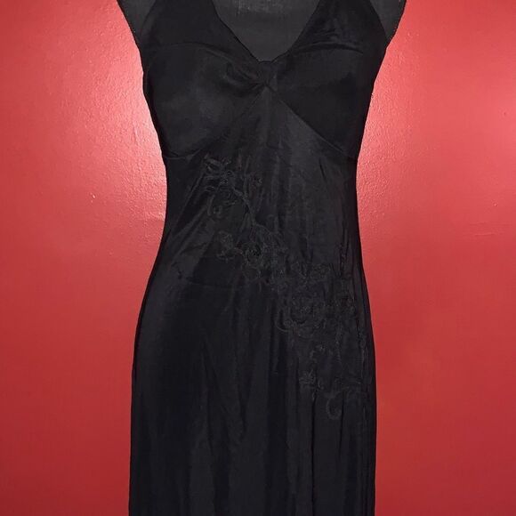 CDC Halter Top Asymmetrical Cocktail Dress - Picture 3 of 9